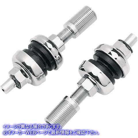 取寄せ クロム低下キット プログレッシブ サスペンション FXST/FLST Chrome Lowering Kit 30-5048C DS305050