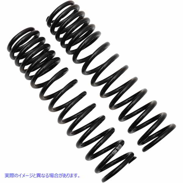 取寄せ 12シリーズショックスプリングス プログレッシブ サスペンション Shock Springs - 70-120 lb/in - Black 03-1394B DS310030