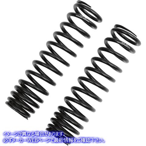 取寄せ 12シリーズショックスプリングス プログレッシブ サスペンション Shock Springs - 95-140 lb/in - Black 03-1367B DS310031