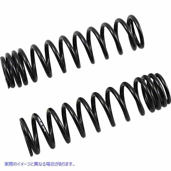 取寄せ 12シリーズショックスプリングス プログレッシブ サスペンション Shock Springs - 105-150 lb/in - Black 03-1368B DS310032