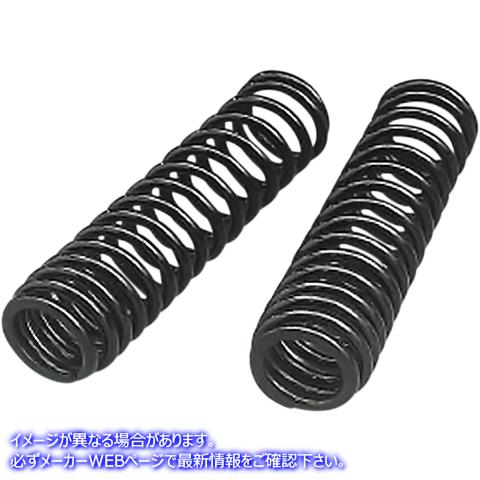 取寄せ 12シリーズショックスプリングス プログレッシブ サスペンション Shock Springs - 125-170 lb/in - Black 03-1365B DS310035