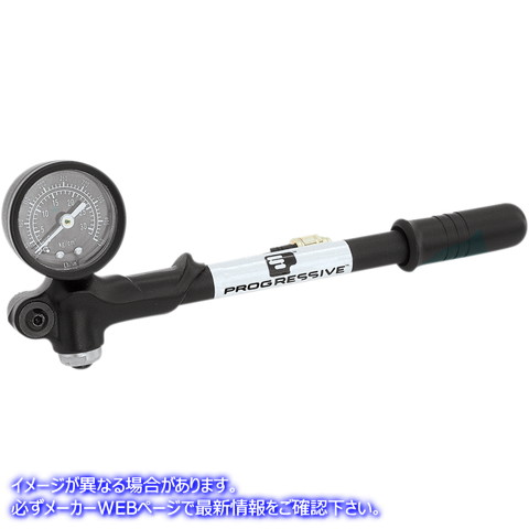 取寄せ ゲージに取り付けられたポンプ プログレッシブ サスペンション Gauge Pump - Air Shocks/Forks - Mini - 0-300 psi GP3-300 GP3300