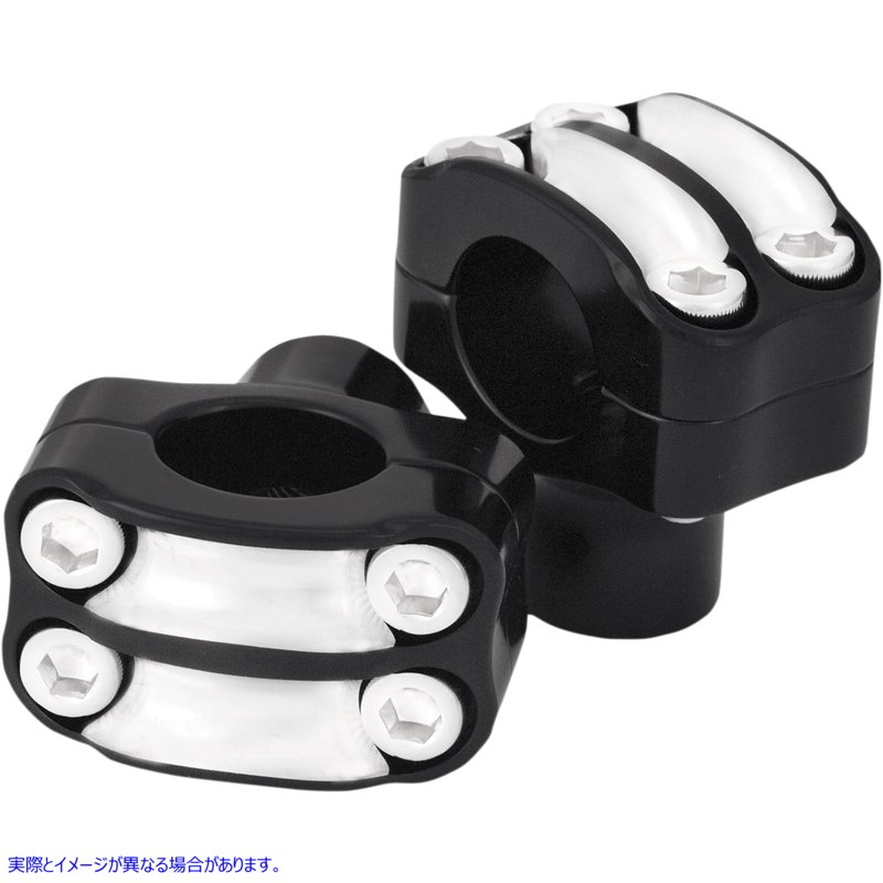 取寄せ ノスタルジアハンドルバーライザー RSD ローランドサンズデザイン Risers - Four-Bolt - 1-1/2 - Contrast Cut 0208-2050-BM 06020540