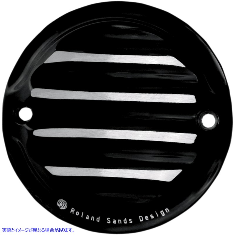 取寄せ ノスタルジアポイントカバー RSD ローランドサンズデザイン Points Cover - Contrast Cut - Big Twin 0177-2012-BH 09400987
