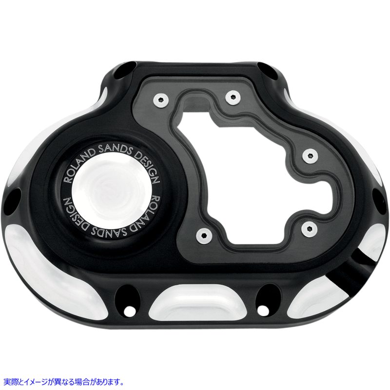 取寄せ 明確な送信サイドカバー RSD ローランドサンズデザイン 6-Speed Clarity Transmission Cover - Contrast Cut? 0177-2022-BM 11050048
