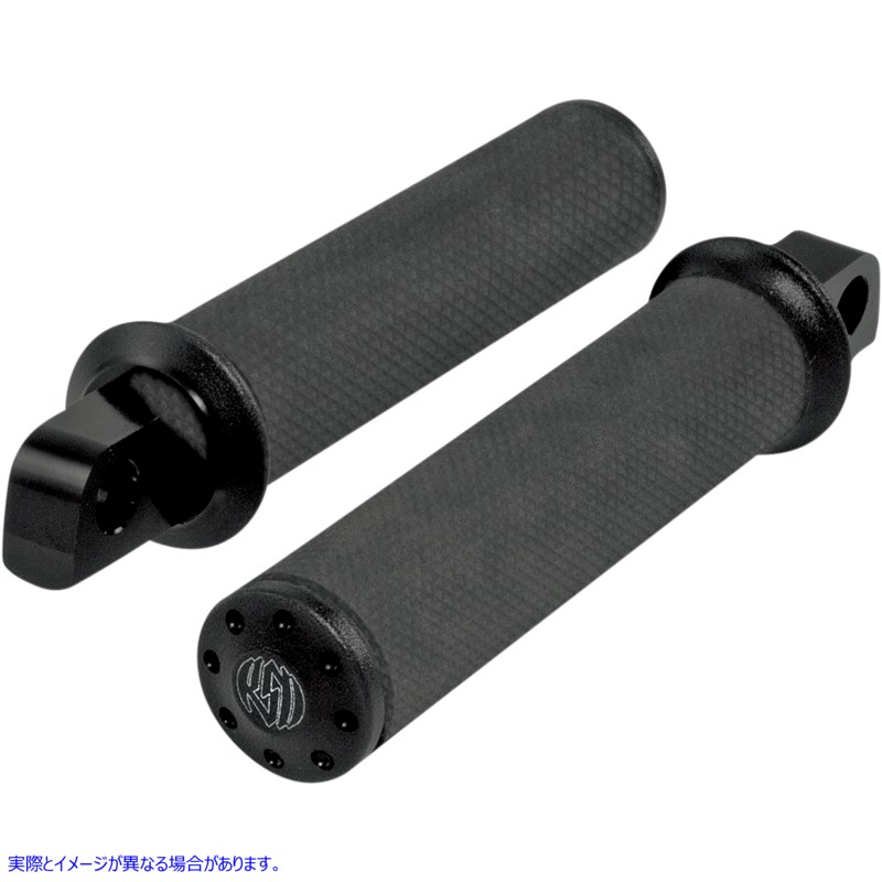 取寄せ トラッカーフットペグ RSD ローランドサンズデザイン Tracker Footpeg - Black Ops - Straight 0035-1088-SMB 16200879