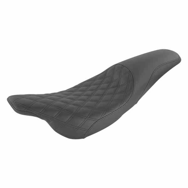 取寄せ Profiler?格子ステッチシート サドルマン Profiler Seat - Front Lattice/Rear Smooth - Black - FL 897-07-149 08011201