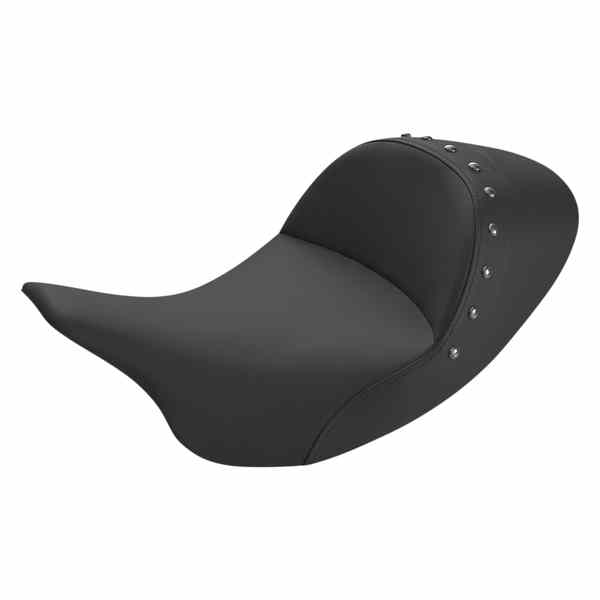 取寄せ 低いソロシート サドルマン Solo Seat - Low - Studded - FL '08-'23 808-07B-0039L 08011300