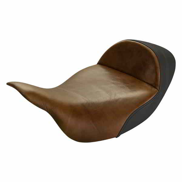 取寄せ 拡張リーチラリアットソロシート サドルマン Lariat Solo Seat - Extended Reach - Distressed Brown - FL '08-'23 808-07B-0041EXT 08011327