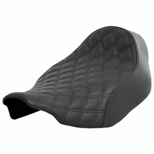 【並行輸入品】 サドルマン レネゲード ソロシート - ラティスステッチ - ブラック - FLT/FLH 23-24 823-07-002LS 08011702