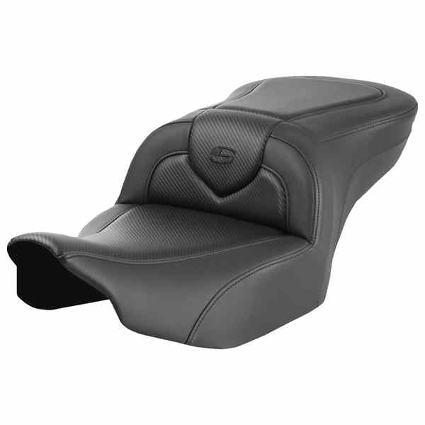 【並行輸入品】 サドルマン ロードソファ  シート - カーボンファイバー - バックレストなし - FLTR/FLHX 23-24 823-07-18500 08011737