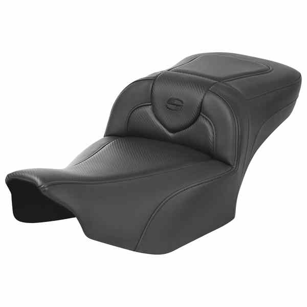 【並行輸入品】 サドルマン ロードソファ  エクステンデッドリーチシート - バックレストなし - カーボンファイバー - FLTR/FLHX 23-24 823-07-18600 08011739