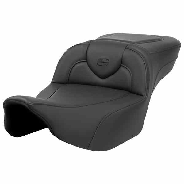 【並行輸入品】 サドルマン ヒーター付きロードソファ シート - エクステンデッドリーチ - スムーズ - バックレストなし - FLT/FLH ’23-‘24 823-07-188A0 08012050