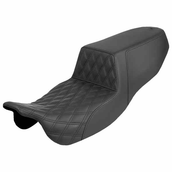 【並行輸入品】 サドルマン ステップアップシート - フロント ラティスステッチ - FLRT/FLTRT 15-25 815-07-172 08012155