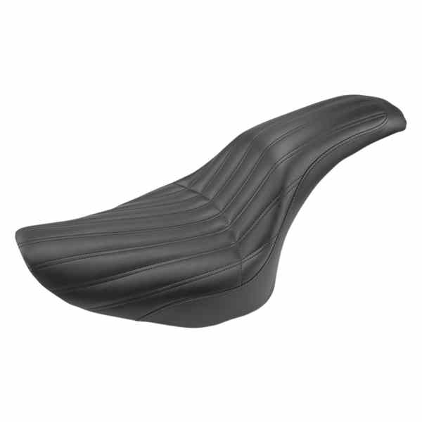 取寄せ ナックル2アップシート サドルマン Knuckle 2-Up Seat - Ribbed - Black 806-12-047K 08020825