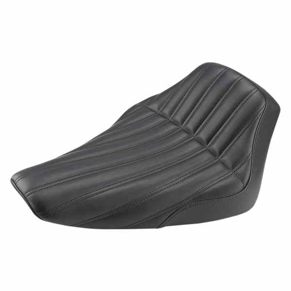 取寄せ ナックルソロシート サドルマン Knuckle Solo Seat - Ribbed - Black - FLS 812-26-0023 08020935