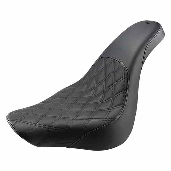 取寄せ Profiler?格子ステッチシート サドルマン Profiler Seat - Front Lattice/Rear Smooth - Black - FL/FX '18-'23 818-27-149 08021287