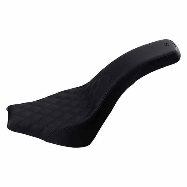 取寄せ Profiler?格子ステッチシート サドルマン Profiler Seat - Front Lattice/Rear Smooth - Black 818-30-149 08021291