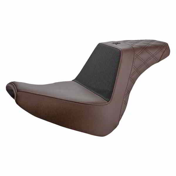 取寄せ 不明な産業パフォーマンスグリッパーシート サドルマン Unknown Industries Seat - Front Carbon Fiber/Black Gripper Lumbar/Rear Lattice Stitch - FXBR '18-'20 UN18-31-173BR 08021445