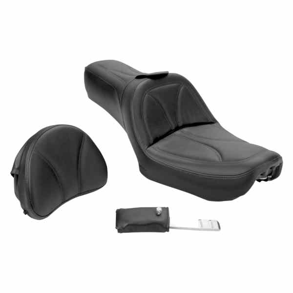 取寄せ キング2アップシート サドルマン King Seat - Backrest - FXD '04-'05 804-04-053 08030137