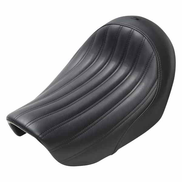 取寄せ ナックルソロシート サドルマン Knuckle Solo Seat - Ribbed - Black - Dyna 806-04-0023 08030439