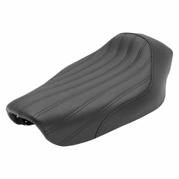 取寄せ ナックルソロシート サドルマン Knuckle Solo Seat - Ribbed - Black - FXD '04-'05 804-04-0023 08030522