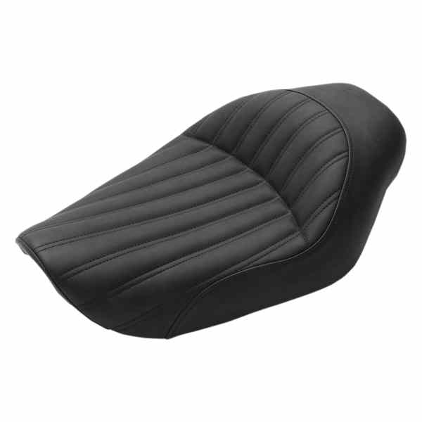 取寄せ ナックルソロシート サドルマン Knuckle Solo Seat - Ribbed - Black - FXD '96-'03 896-04-0023 08030523