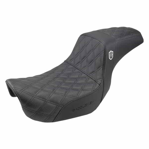 取寄せ プロシリーズSDCパフォーマンスグリップシート サドルマン Pro Series SDC Performance Seat - without Backrest - Lattice Stitch/Lumbar Gripper - FLD/FXD '06-'17 SC80604DB 08030629