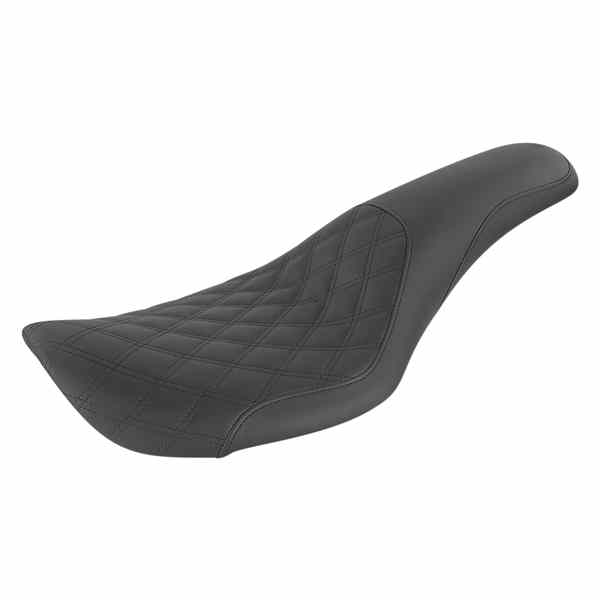 取寄せ Profiler?格子ステッチシート サドルマン Profiler Seat - Front Lattice/Rear Smooth - Black - FXDWG 896-05-149 08030636
