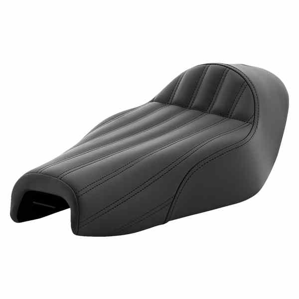 取寄せ ナックルソロシート サドルマン Knuckle Solo Seat - Ribbed - Black 807-03-0023 08040508