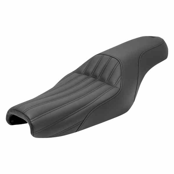 取寄せ ナックル2アップシート サドルマン Knuckle 2-Up Seat - Ribbed - Black 807-11-047K 08040509
