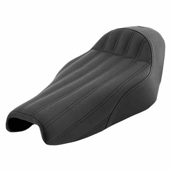 取寄せ ナックルソロシート サドルマン Knuckle Solo Seat - Ribbed - Black 807-11-0023 08040646