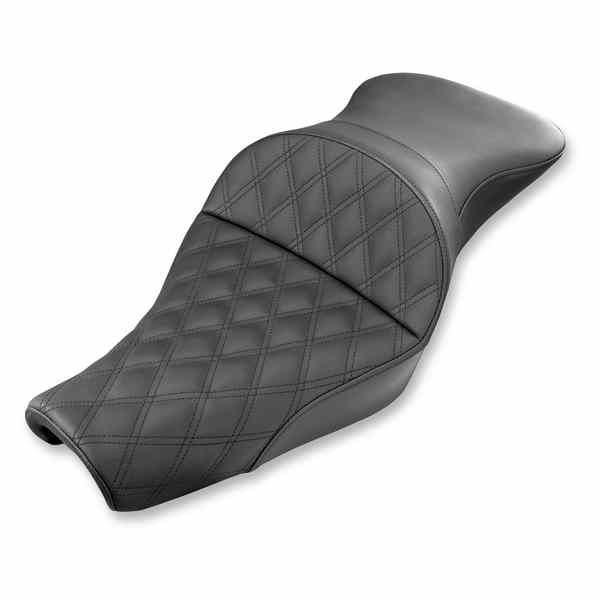 取寄せ エクスプローラー格子ステッチシート サドルマン Explorer Seat - Lattice Stitched - XL with 3.3 Gallon Tanks 807-11-029LS 08040665