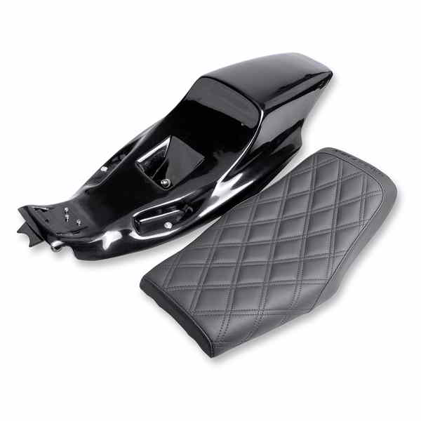 取寄せ エリミネーターテールセクション/シート サドルマン Eliminator Seat Kit - Lattice Stitched - XL '04-'20 Z4281 08040680