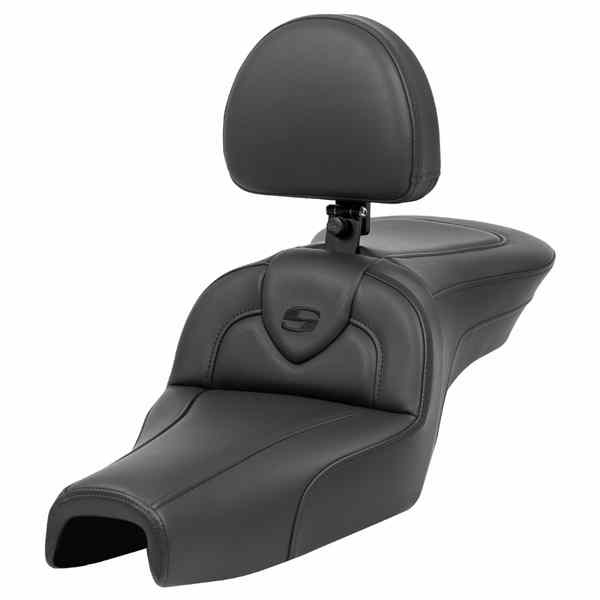 【並行輸入品】 サドルマン ロードソファ  シート - バックレスト付き - ブラック - XL 04-22 807-03-187BR 08040795