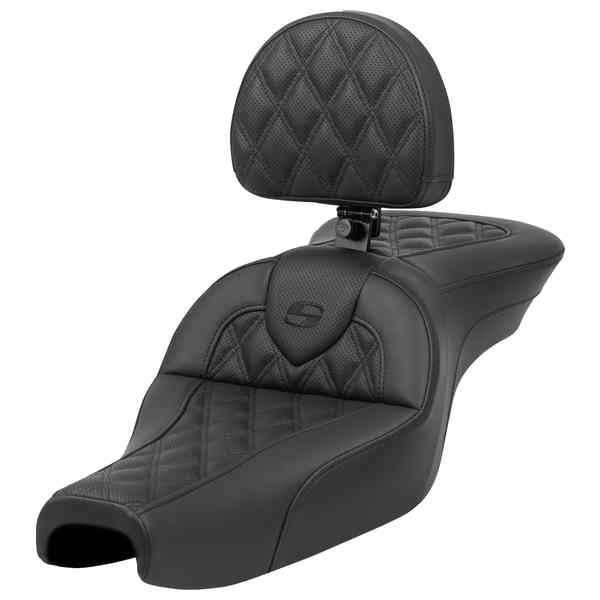 【並行輸入品】 サドルマン ロードソファ  シート - バックレスト付き - ラティスステッチ - XL 04-22 807-11-182BR 08040797