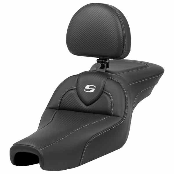 【並行輸入品】 サドルマン ロードソファ  シート - バックレスト付き - カーボンファイバー - XL 04-22 807-11-185BR 08040799