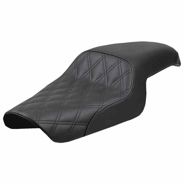 【並行輸入品】 サドルマン Profiler シート - XL - ラティスステッチ - ブラック - Sportster S 21-25 821-36-149 08040827