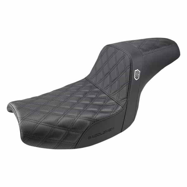 取寄せ プロシリーズSDCパフォーマンスグリップシート サドルマン Pro Series SDC Performance Seat - without Backrest - Lattice Stitch/Lumbar Gripper - FXR '82-'00 SC88209DB 08050138