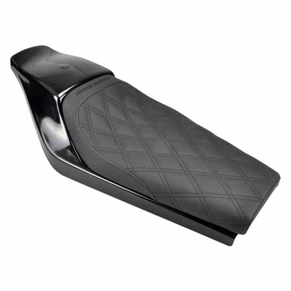 取寄せ トラッカーソロシート サドルマン Lattice Stitched Tracker Seat Z4207 08060100