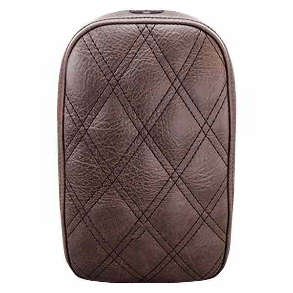取寄せ 取り外し可能なピリオンパッド サドルマン Detachable Pillion Pad - Lattice Stitched - Brown SA1025 08070197