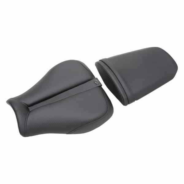 取寄せ Gel-Channel?トラックカーボンファイバースポーツシート - スポーツ サドルマン Gel Channel? Track Carbon Fiber Sport Seat - Black - CBR600RR 0810-H011 08101004