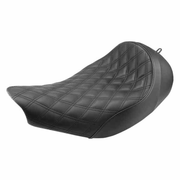 取寄せ 反逆格子ステッチソロシート サドルマン Renegade Solo Seat - Lattice Stitched - Black - Indian '14-'19 I14-07-002LS 08102154