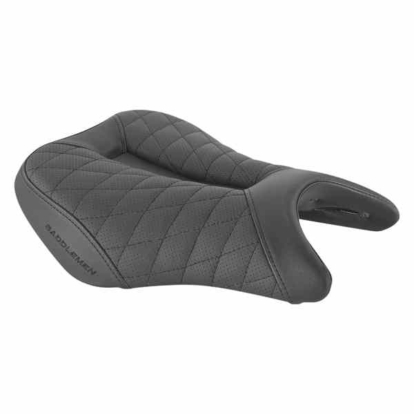 取寄せ 格子ステッチシートを追跡 - ソロシート サドルマン Track Seat - Lattice Stitch - Black - GSX '18-'20 0810-S075 08102297