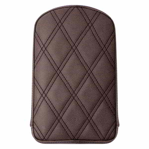 取寄せ シシーバーパッド サドルマン Sissy Bar Pad - Lattice Stitched - Brown 041145 08220329