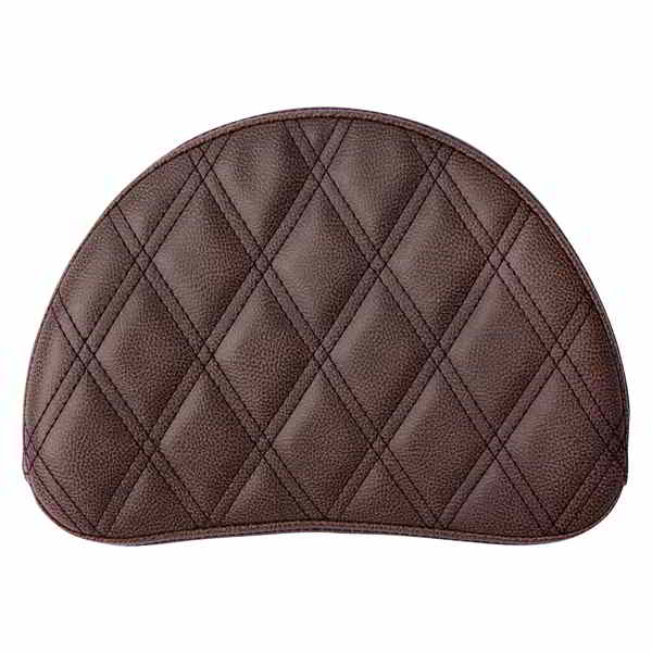 取寄せ シシーバーパッド サドルマン Sissy Bar Pad - Lattice Stitched - Brown 051345 08220330