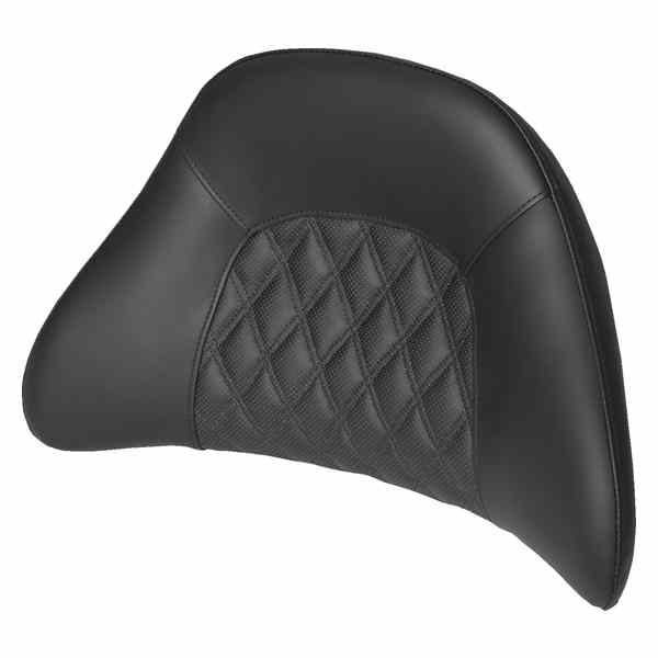 取寄せ ツアーパックバックレストパッドカバー サドルマン Tour-PakR Backrest Pad Cover - Lattice Stitched - Black 01-11884LS 08220466