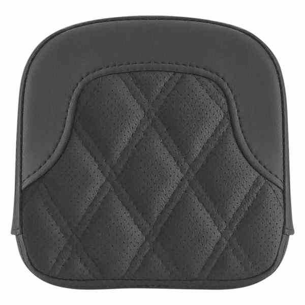 取寄せ 背の高いシッシーバーパッド サドルマン Tall Sissy Bar Pad - RoadSofa? - Lattice Stitch - Black - FL '99-'23 040744 08220478