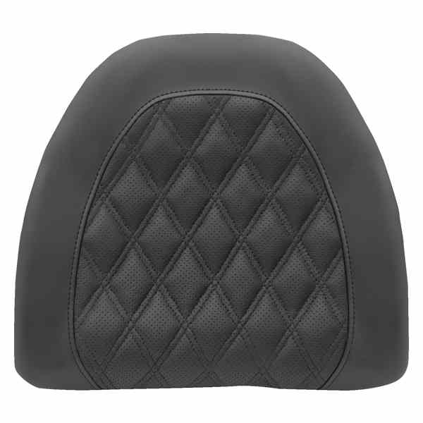 取寄せ ツアーパックバックレストパッドカバー サドルマン Tour-PakR Backrest Pad Cover - Lattice Stitched - Black 88-11884LS 08220509