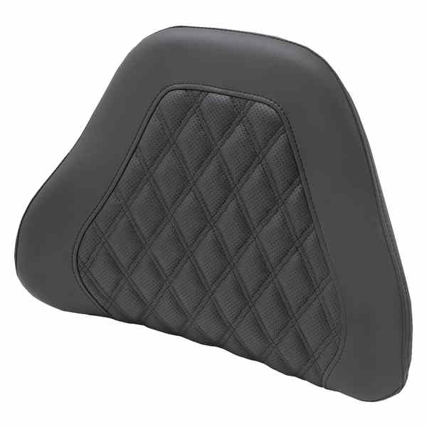 取寄せ ツアーパックバックレストパッドカバー サドルマン Tour-PakR Backrest Pad Cover - Lattice Stitched - Black 88-11885LS 08220510